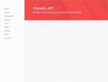 Tablet Screenshot of cpanelku.net